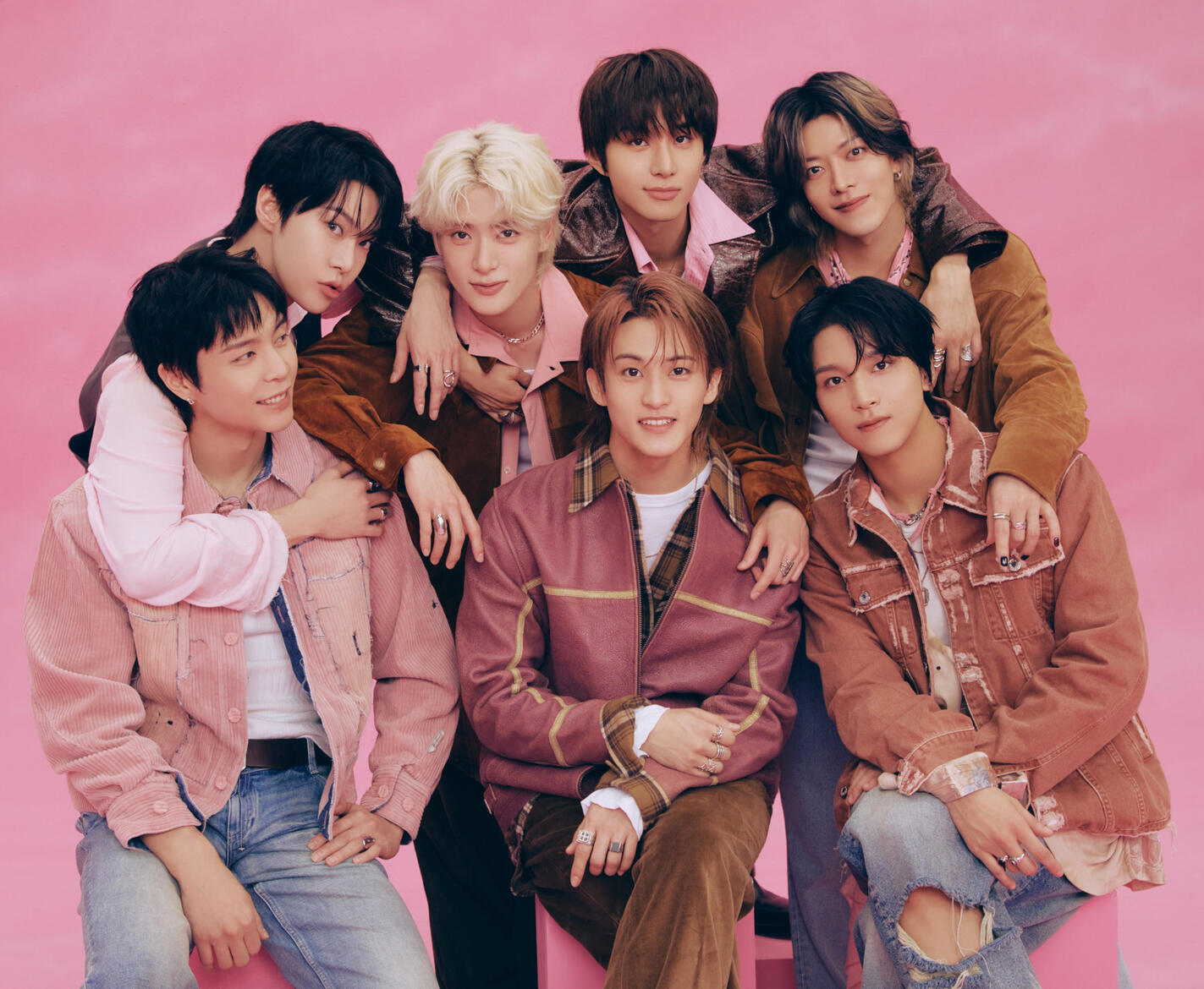 nct 127 (jaehyun not shown due to enlistment)